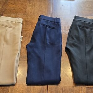 J. Crew Women's Navy Tailored Trousers